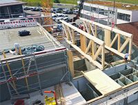 Umbau und Aufstockung von Betriebsgebäude (ca. 1000 qm) in Hohebuch